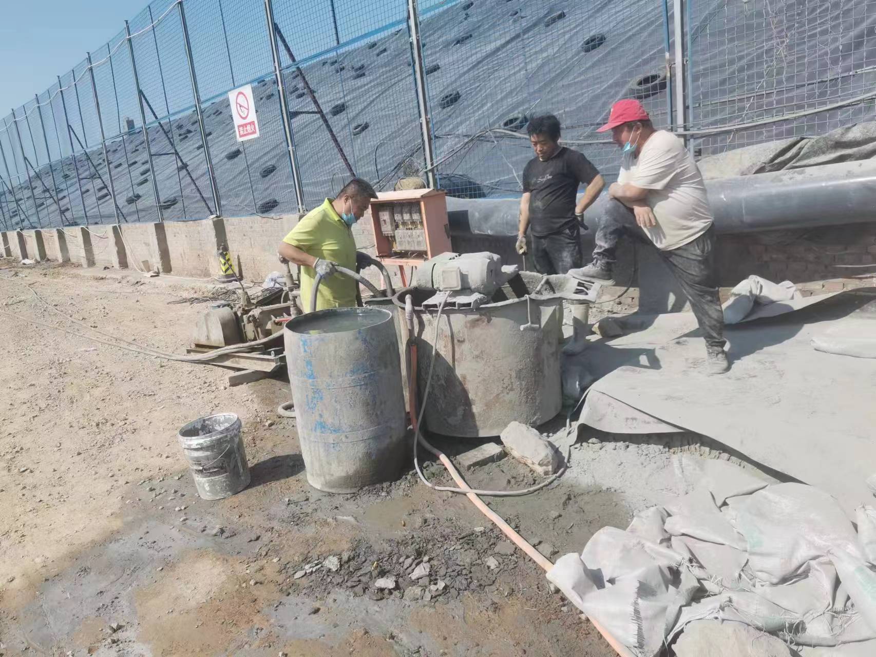 上高袖阀管注浆